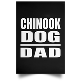 Chinook Dog Dad - Poster Portrait