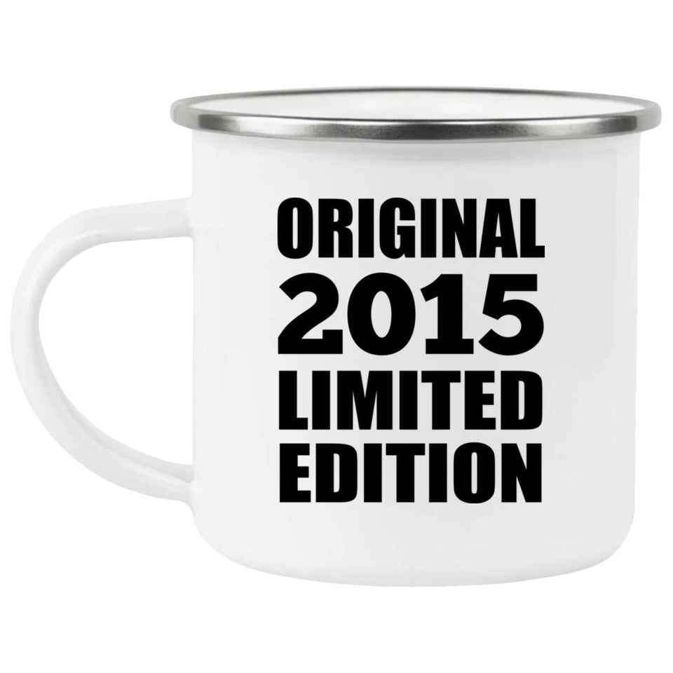 9th Birthday Original 2015 Limited Edition - 12oz Camping Mug