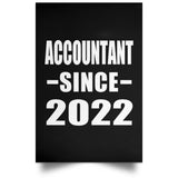 Accountant Since 2022 - Poster Portrait
