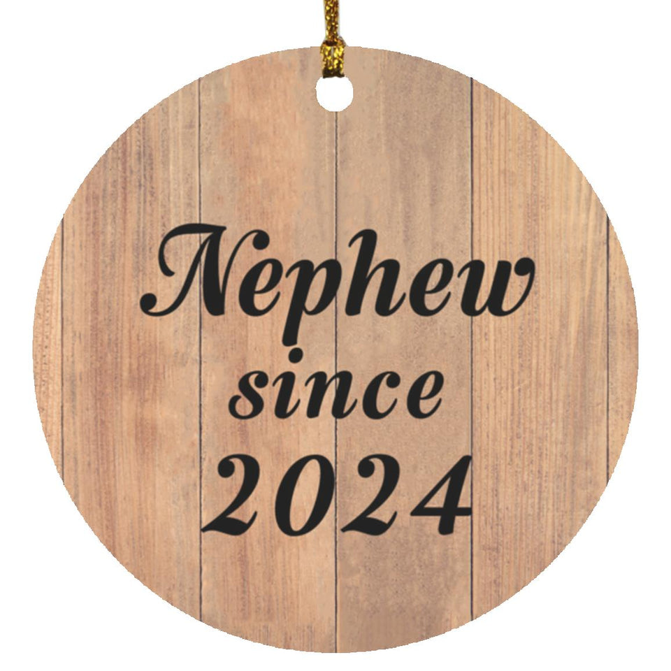 Nephew Since 2024 - Circle Ornament C