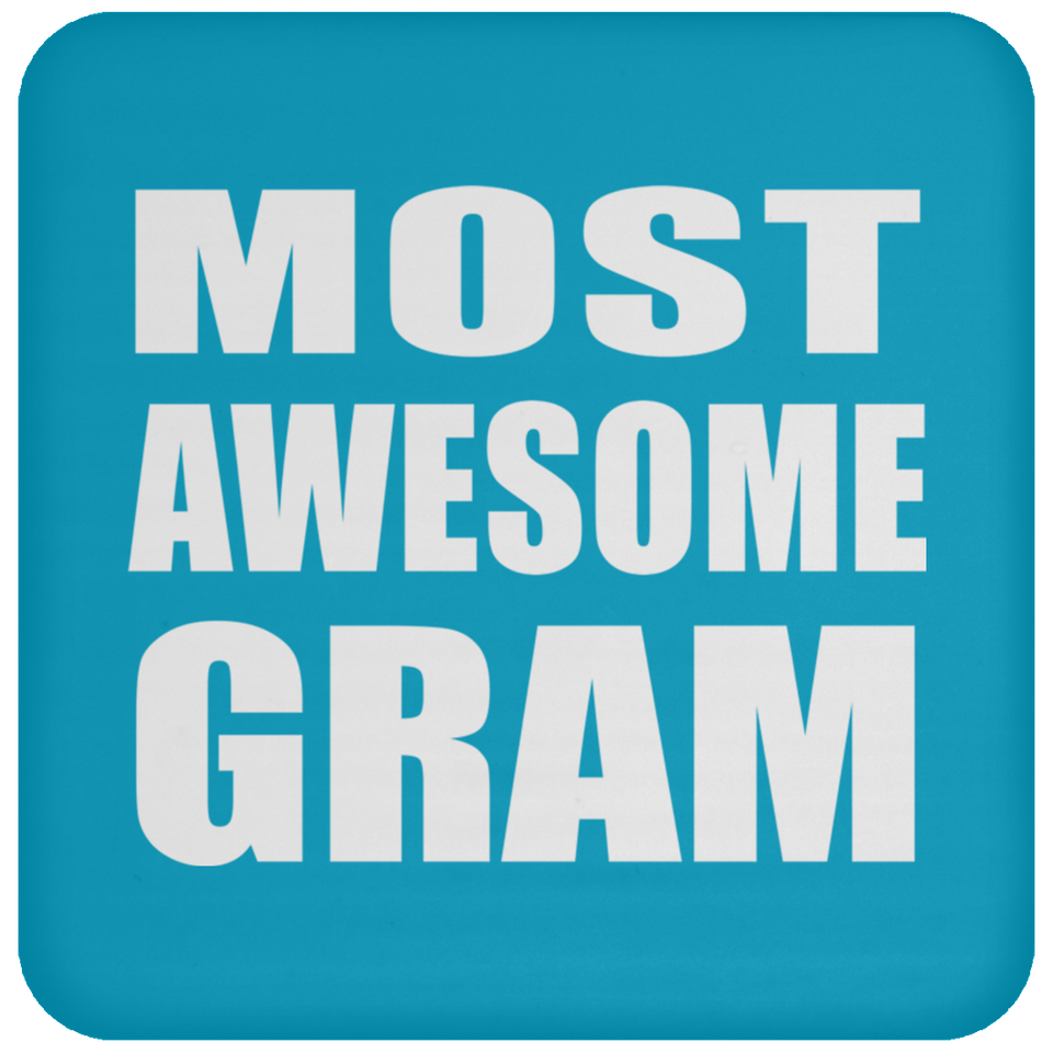 Most Awesome Gram - Drink Coaster