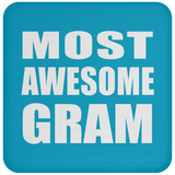 Most Awesome Gram - Drink Coaster