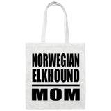 Norwegian Elkhound Mom - Tote Bag White