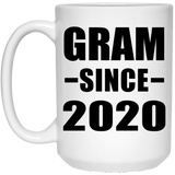 Gram Since 2020 - 15oz Coffee Mug