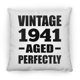 83rd Birthday Vintage 1941 Aged Perfectly - Throw Pillow