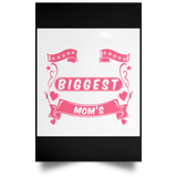 The Smallest Hands Make The Biggest Mark On Mom's Heart - Poster Portrait