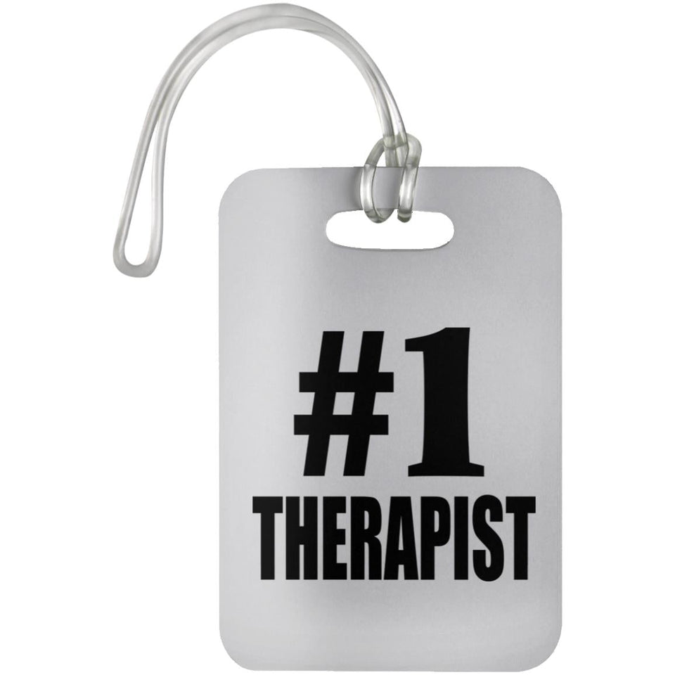 Number One #1 Therapist - Luggage Bag Tag