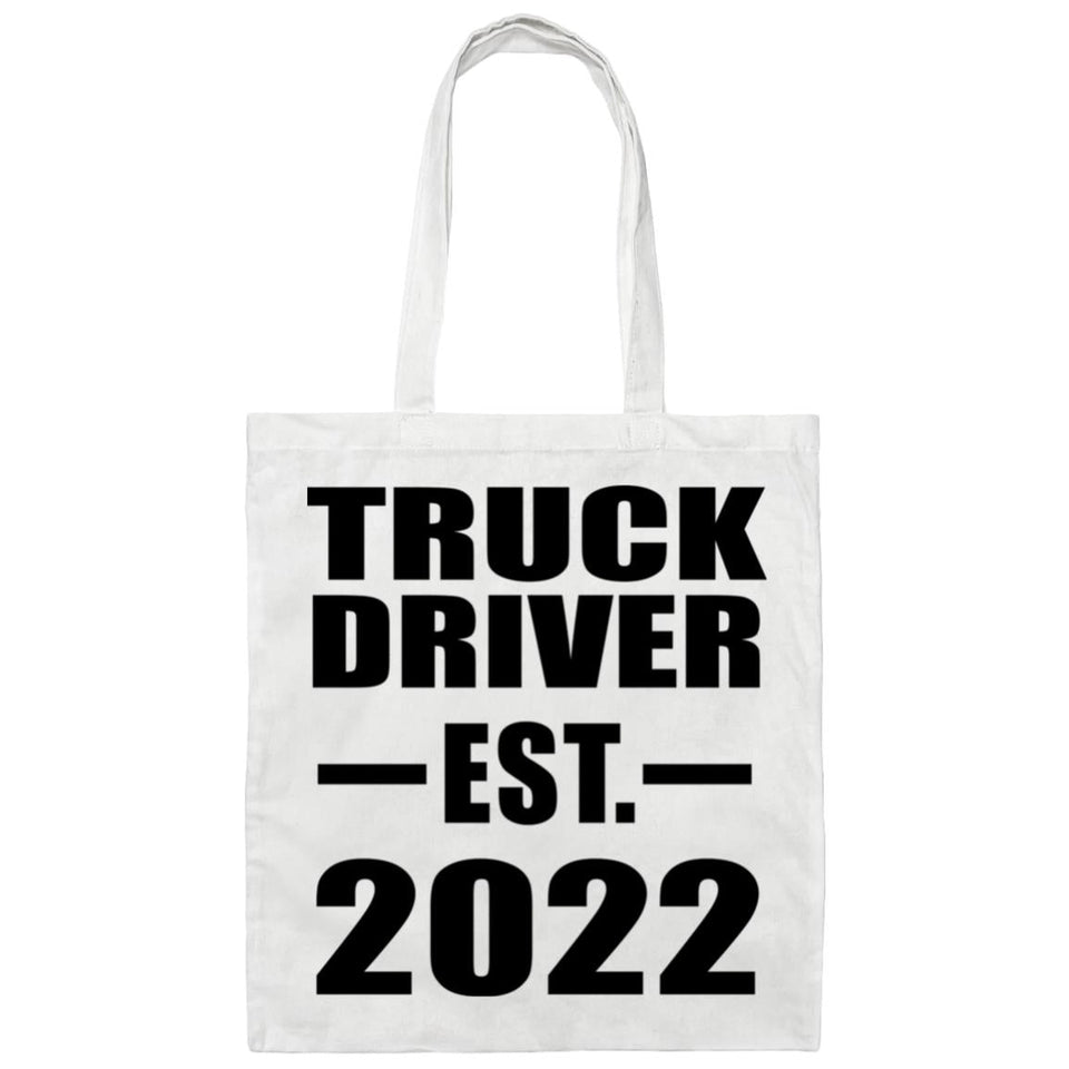 Truck Driver Established EST. 2022 - Tote Bag White