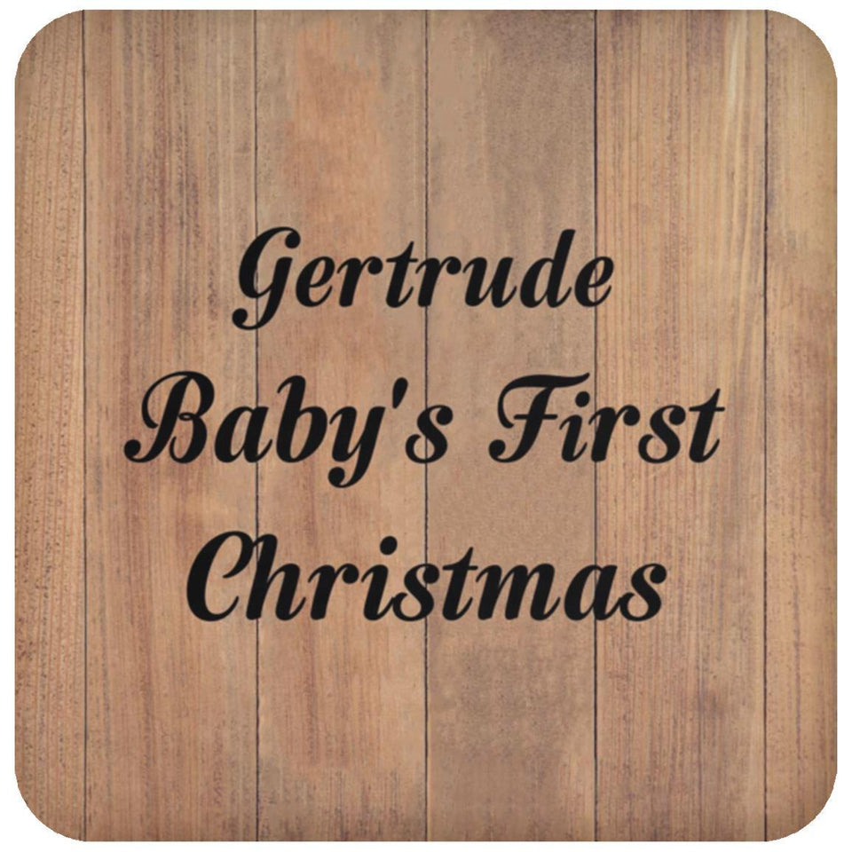 Gertrude Baby's First Christmas - Drink Coaster C