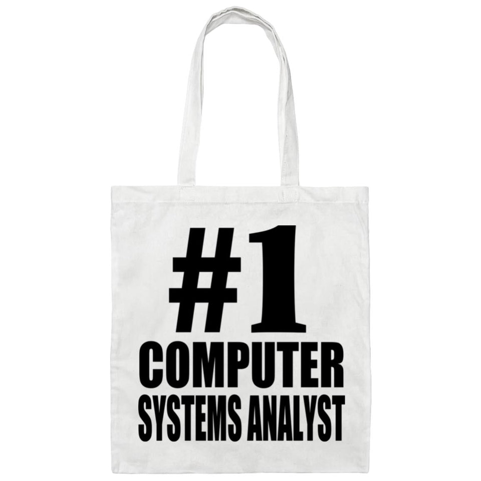 Number One #1 Computer Systems Analyst - Tote Bag White