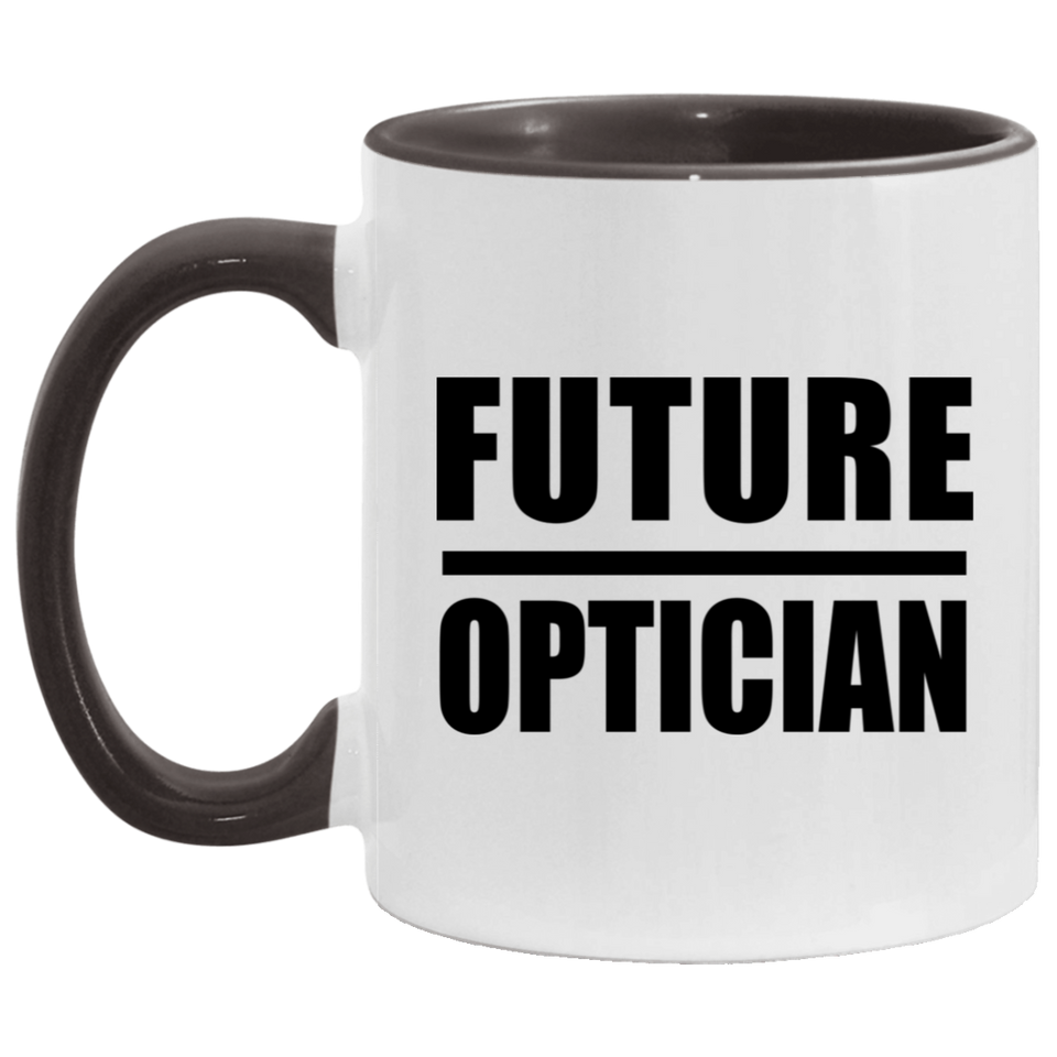 Future Optician - 11oz Accent Mug Black