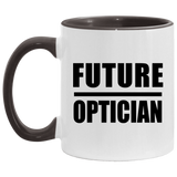 Future Optician - 11oz Accent Mug Black