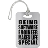 Being Software Engineer Makes Life Special - Luggage Bag Tag
