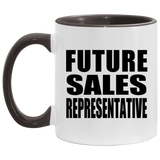 Future Sales Representative - 11oz Accent Mug Black