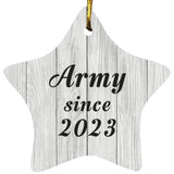 Army Since 2023 - Star Ornament F