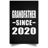 Grandfather Since 2020 - Poster Portrait