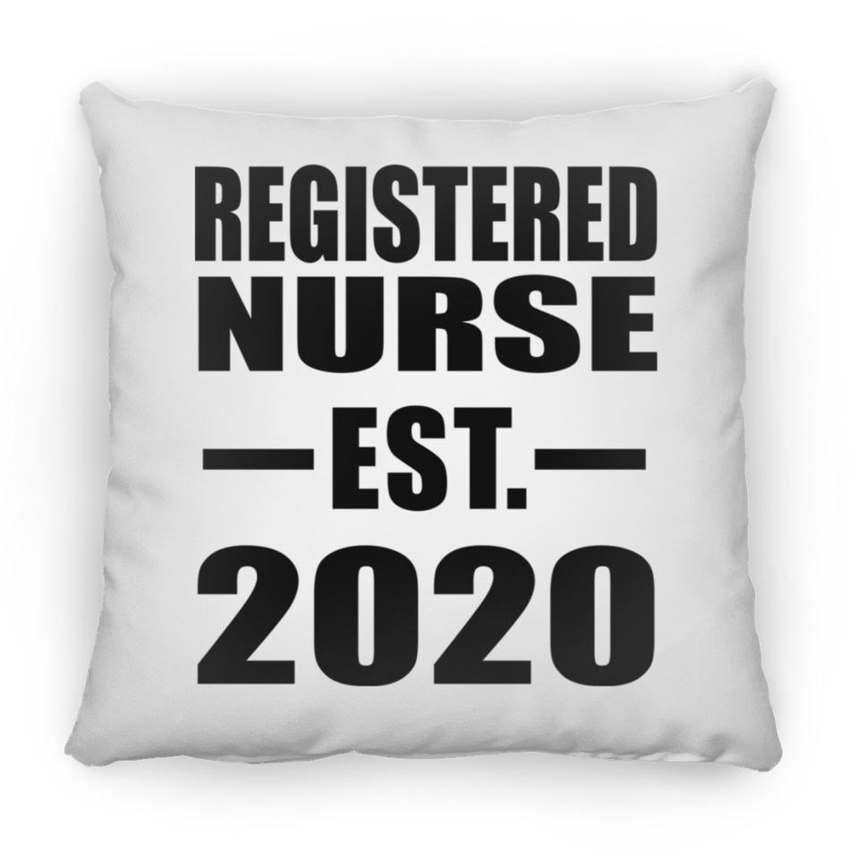 Registered Nurse Established EST. 2020 - Throw Pillow