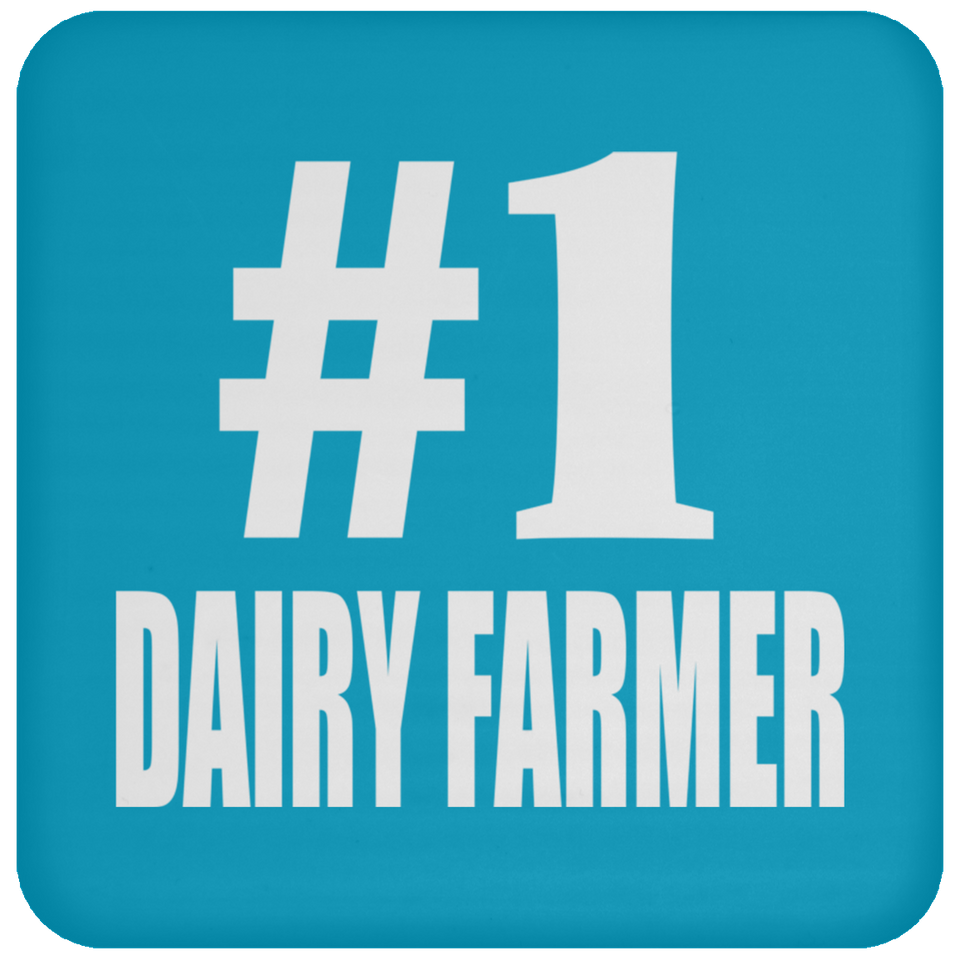 Number One #1 Dairy Farmer - Drink Coaster