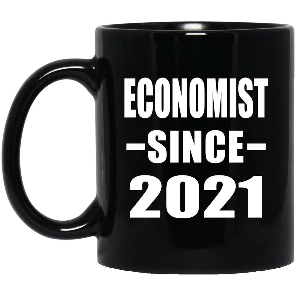 Economist Since 2021 - 11oz Coffee Mug Black