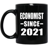 Economist Since 2021 - 11oz Coffee Mug Black