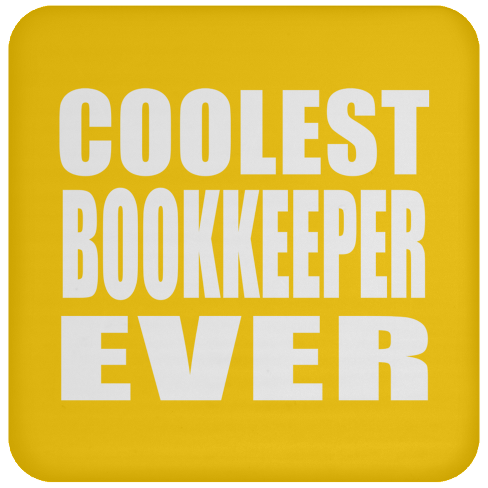 Coolest Bookkeeper Ever - Drink Coaster