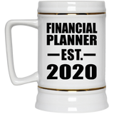 Financial Planner Established EST. 2020 - Beer Stein