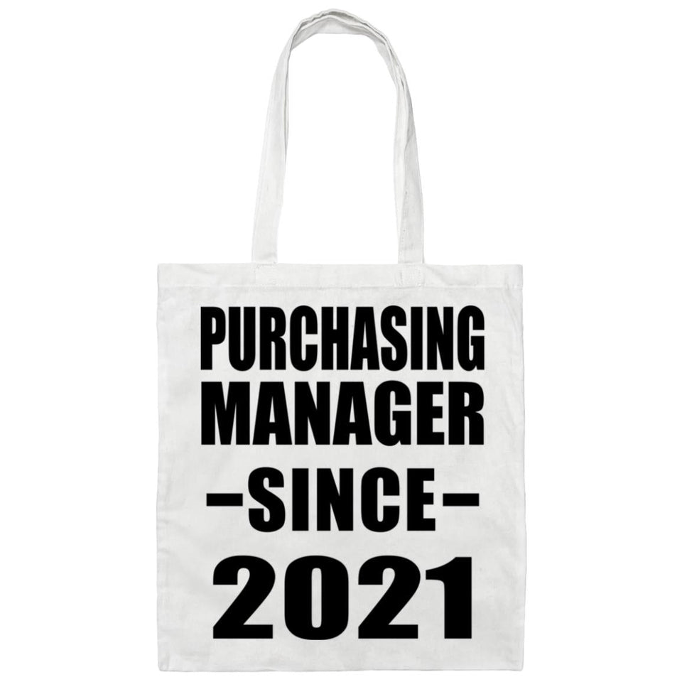 Purchasing Manager Since 2021 - Tote Bag White