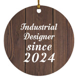 Industrial Designer Since 2024 - Circle Ornament D