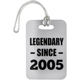 19th Birthday Legendary Since 2005 - Luggage Bag Tag