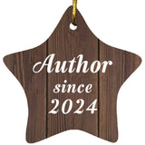 Author Since 2024 - Star Ornament D