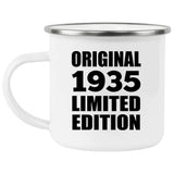 89th Birthday Original 1935 Limited Edition - 12oz Camping Mug
