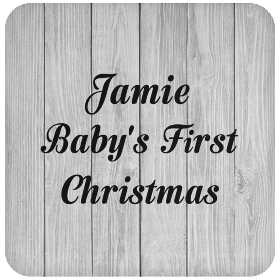 Jamie Baby's First Christmas - Drink Coaster F