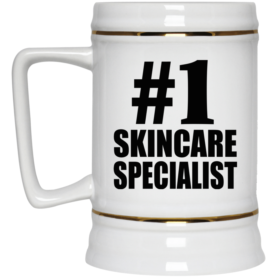 Number One #1 Skincare Specialist - Beer Stein