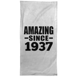 87th Birthday Amazing Since 1937 - Hand Towel