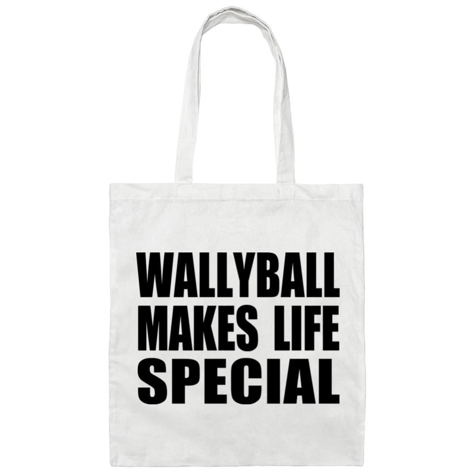 Wallyball Makes Life Special - Tote Bag White