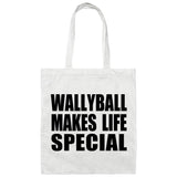 Wallyball Makes Life Special - Tote Bag White