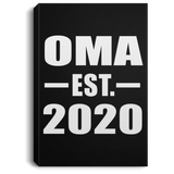 Oma Established EST. 2020 - Canvas Portrait