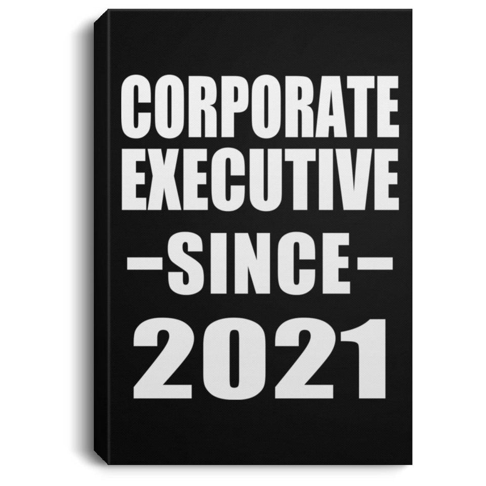 Corporate Executive Since 2021 - Canvas Portrait