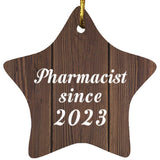 Pharmacist Since 2023 - Star Ornament D