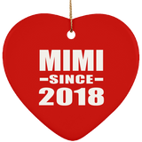Mimi Since 2018 - Heart Ornament