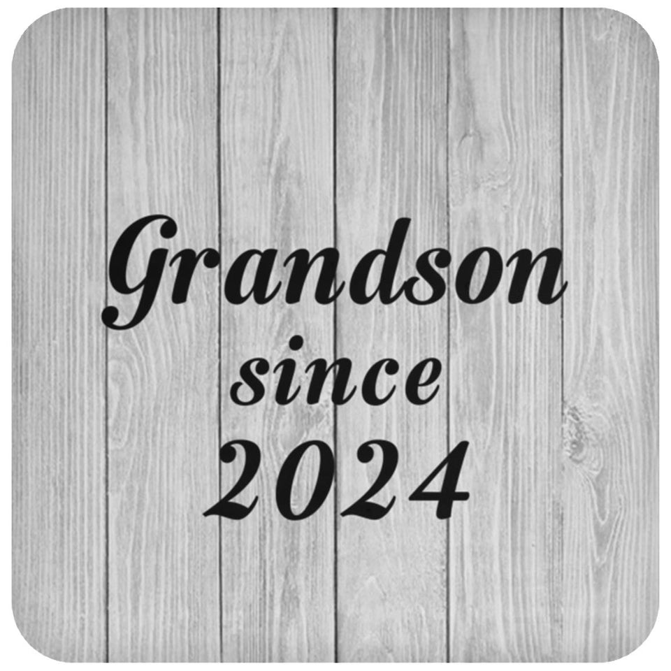 Grandson Since 2024 - Drink Coaster F