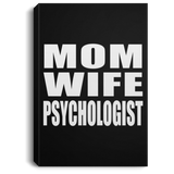 Mom Wife Psychologist - Canvas Portrait