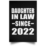 Daughter In Law Since 2022 - Poster Portrait