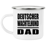 Deutscher Wachtelhund Dad - 12oz Camping Mug