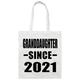 Granddaughter Since 2021 - Tote Bag White