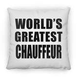World's Greatest Chauffeur - Throw Pillow