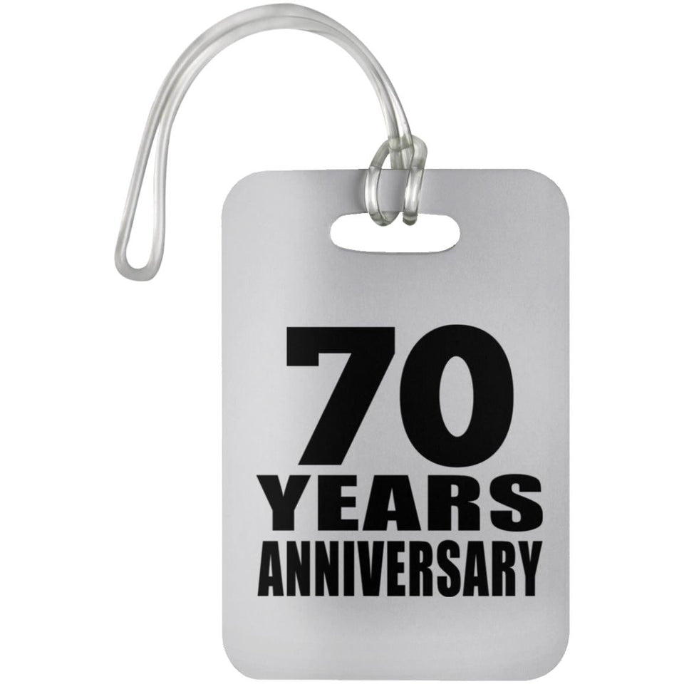 70th Anniversary 70 Years Anniversary - Luggage Bag Tag