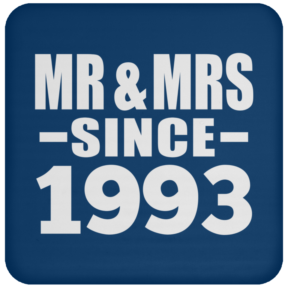 31st Anniversary Mr & Mrs Since 1993 - Drink Coaster