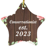 Conservationist Established Est. 2023 - Star Ornament A