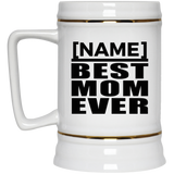 [CC] Personalized Gift, Name Best Mom Ever - Beer Stein
